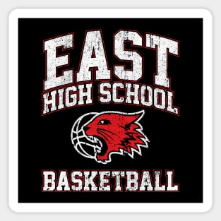 East High School Basketball Sticker